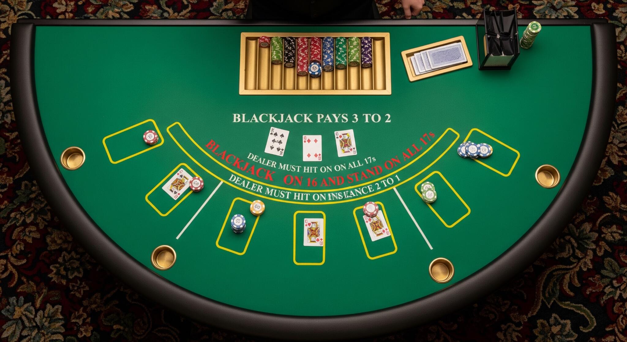 Tableau Blackjack – Opas Blackjack-pöydän ymmärtämiseen