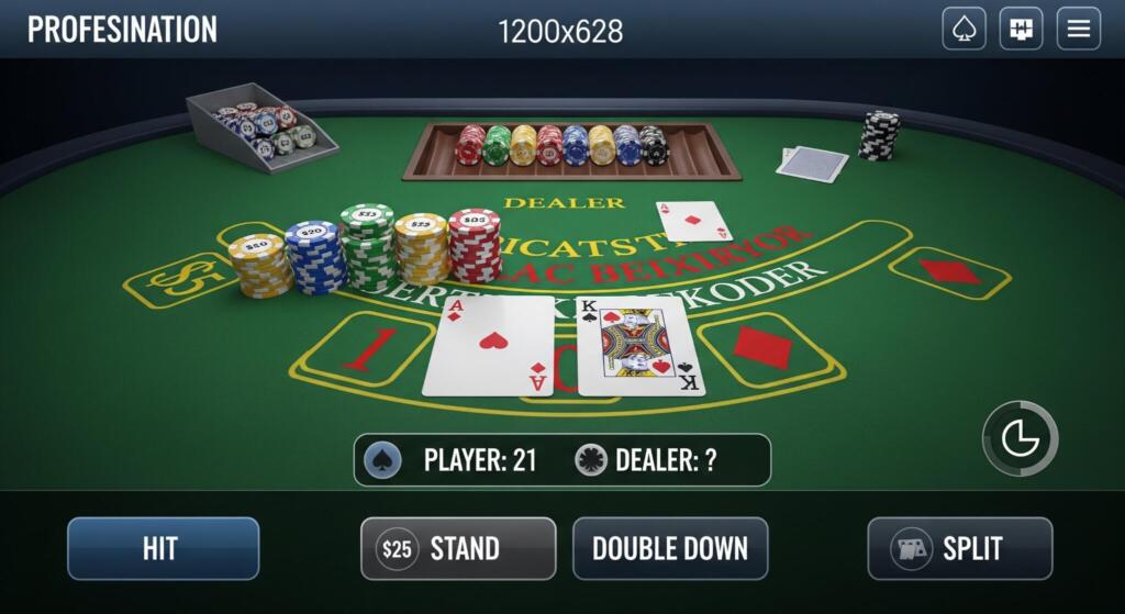 Blackjack Simulator – Pelaa parasta ilmaista blackjack-simulaattoria verkossa