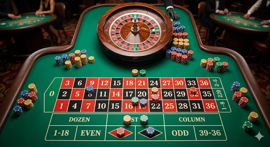 Ruletti kertoimet: kattava opas voittomahdollisuuksiin ja todennäköisyyksiin